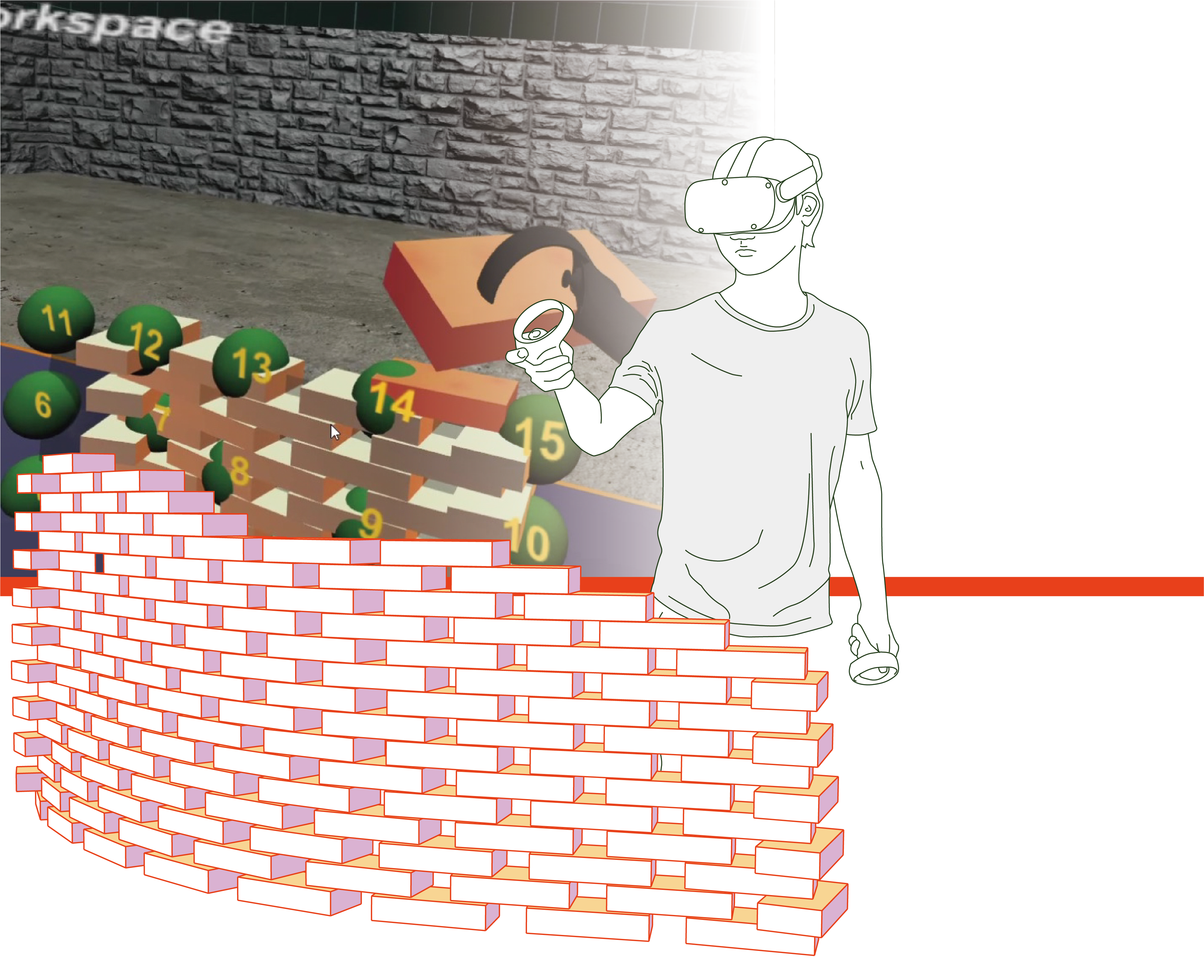 Intuitive Design Method for Robotic Brickwork Design and Fabrication
